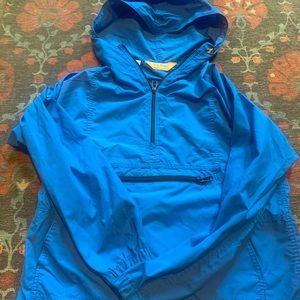 Vintage Blue L.L Bean Pullover Windbreaker